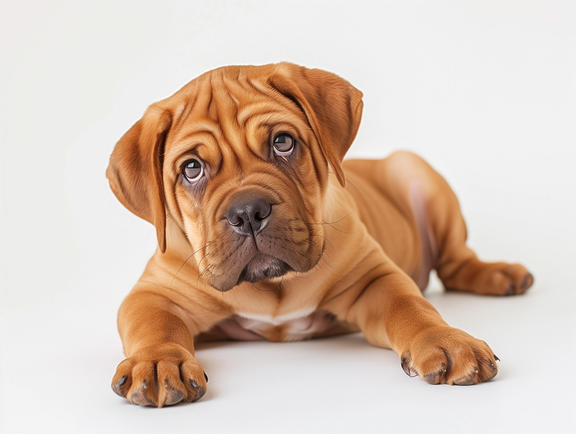 Puppy looking up with concern — what happens to my pets if I am hospitalized